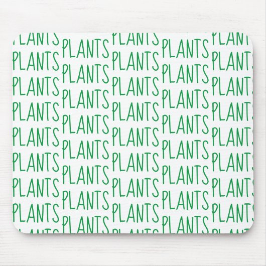Tapis De Souris Plante Motif Plante moderne (Devant)
