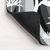 Tapis De Souris Plante noir et blanc (Coin)