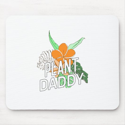 Tapis De Souris Plante papa (Devant)