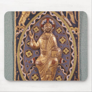 Tapis De Souris Plaque de reliquaire dépeignant le Christ