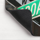Tapis De Souris Plaque de rue de Broadway (Coin)