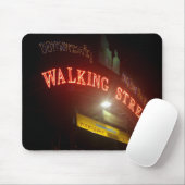 Tapis De Souris Plaque de rue de marche (Avec souris)