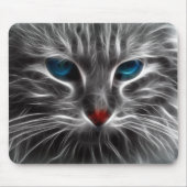 Tapis De Souris Plaque de souris à face de chat électrique (Devant)