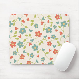 Tapis De Souris Plaque de souris à fleurs de printemps