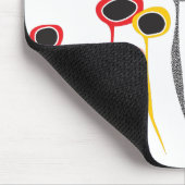 Tapis De Souris Plaque de souris à fleurs rétro (Coin)