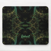 Tapis De Souris Plaque de souris Abstraite, fragmentée et monogram (Devant)