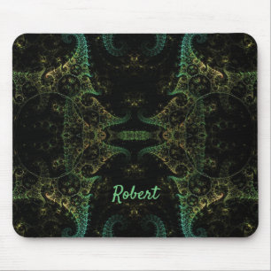 Tapis De Souris Plaque de souris Abstraite, fragmentée et monogram