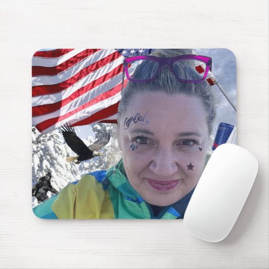 Tapis De Souris Plaque de souris Ameri-Kate (Avec souris)