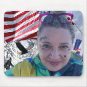 Tapis De Souris Plaque de souris Ameri-Kate (Devant)