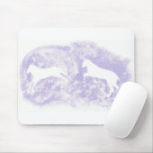 Tapis De Souris Plaque de souris avec conception Cheval Abstraite (Avec souris)