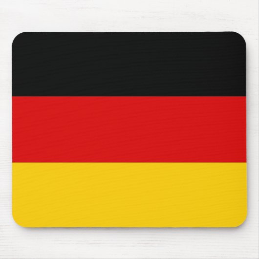 Tapis De Souris Plaque de souris avec Drapeau de l'Allemagne (Devant)