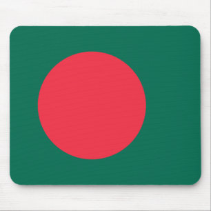 Tapis De Souris Plaque de souris avec drapeau du Bangladesh