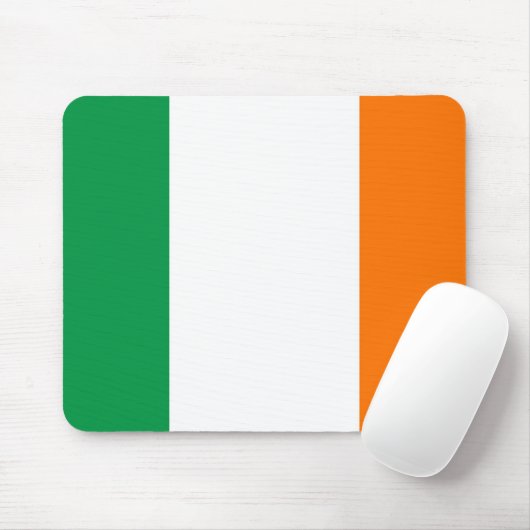 Tapis De Souris Plaque de souris avec Drapeau Irlande (Avec souris)