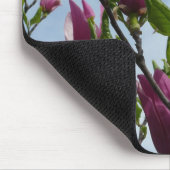 Tapis De Souris Plaque de souris avec fleurs de magnolia (Coin)