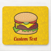 Tapis De Souris Plaque de souris Cheeseburger (Devant)
