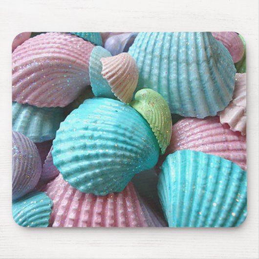 Tapis De Souris Plaque de souris/Coques de mer (Devant)