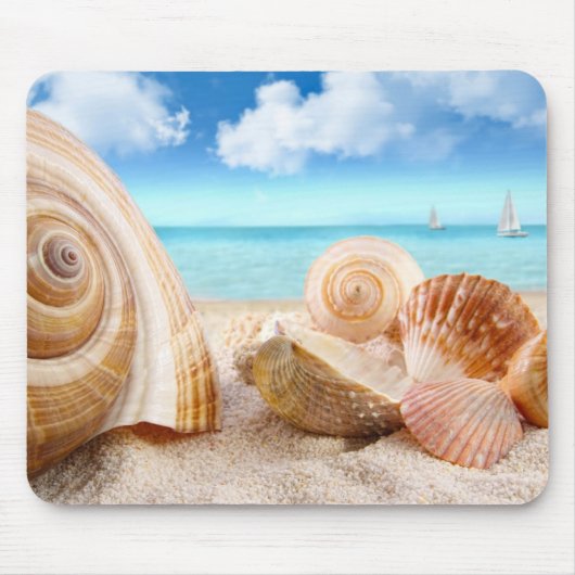 Tapis De Souris Plaque de souris/Coques de mer (Devant)