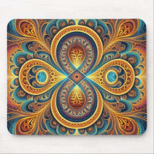 Tapis De Souris Plaque de souris d'art fractal