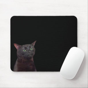 Tapis De Souris Plaque de souris de chat Zoned Out