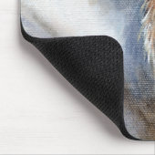 Tapis De Souris Plaque de souris de chickadee noire (Coin)