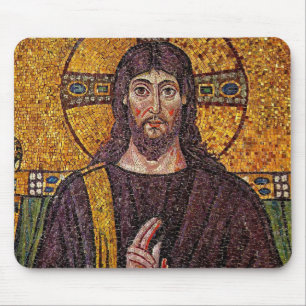 Tapis De Souris Plaque de souris de mosaïque Jésus