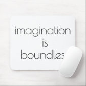 Tapis De Souris Plaque de souris d'imagination (Avec souris)