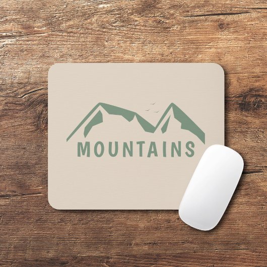 Tapis De Souris Plaque de souris Green Mountains