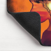 Tapis De Souris Plaque de souris Imaginaire couché de soleil (Coin)
