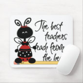 Tapis De Souris Plaque de souris Ladybug de l'enseignant (Avec souris)