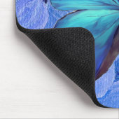 Tapis De Souris Plaque de souris - Morpho bleu/Hydrangea (Coin)