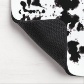 Tapis De Souris Plaque de souris noire et blanche (Coin)