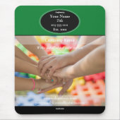 Tapis De Souris Plaque de souris promotionnelle pour les mains d'e (Devant)