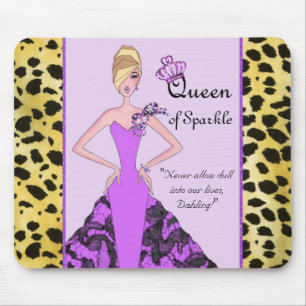 Tapis De Souris Plaque de souris "Queen of Sparkle"