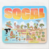 Tapis De Souris Plaque de souris SoCal (Devant)
