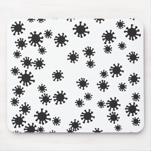 Tapis De Souris Plaque de souris virale (Devant)