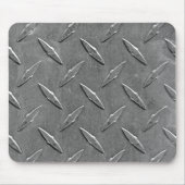 Tapis De Souris Plaque diamant gris acier (Devant)