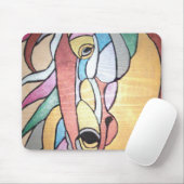 Tapis De Souris Plaque métallique pour souris à cheval (Avec souris)