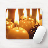 Tapis De Souris Plaque souris - Bougies (Avec souris)
