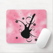 Tapis De Souris Plaque souris guitare (Avec souris)
