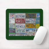 Tapis De Souris Plaques de voiture Pad (Avec souris)