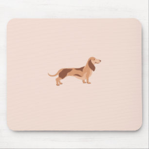 Tapis De Souris Plaquettes de souris Dachshund Cute