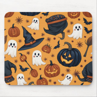 Tapis De Souris "Plaquettes de souris Spooktacular Halloween