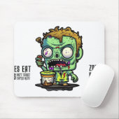 Tapis De Souris Plaquettes de souris Zombie (Avec souris)