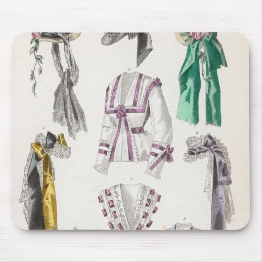 Tapis De Souris Plat de mode (Devant)