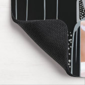 Tapis De Souris Plat de mode de rideau en insertion de PHOTO (Coin)