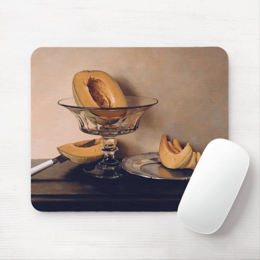 Tapis De Souris Plat en cristal avec des melons par Mauro David (Avec souris)