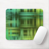 Tapis De Souris Plat vert moderne (Avec souris)