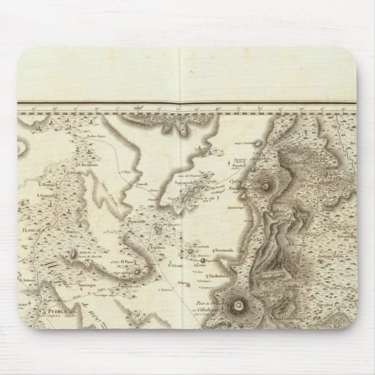 Tapis De Souris Plateau de Mexico (Devant)