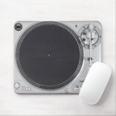 Tapis de souris platine DJ (Avec souris)
