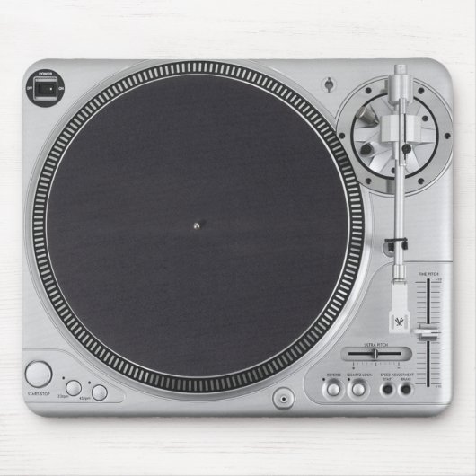 Tapis de souris platine DJ (Devant)